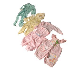 Vintage Baby Clothing Lot Of 5pcs Carters Mervyns